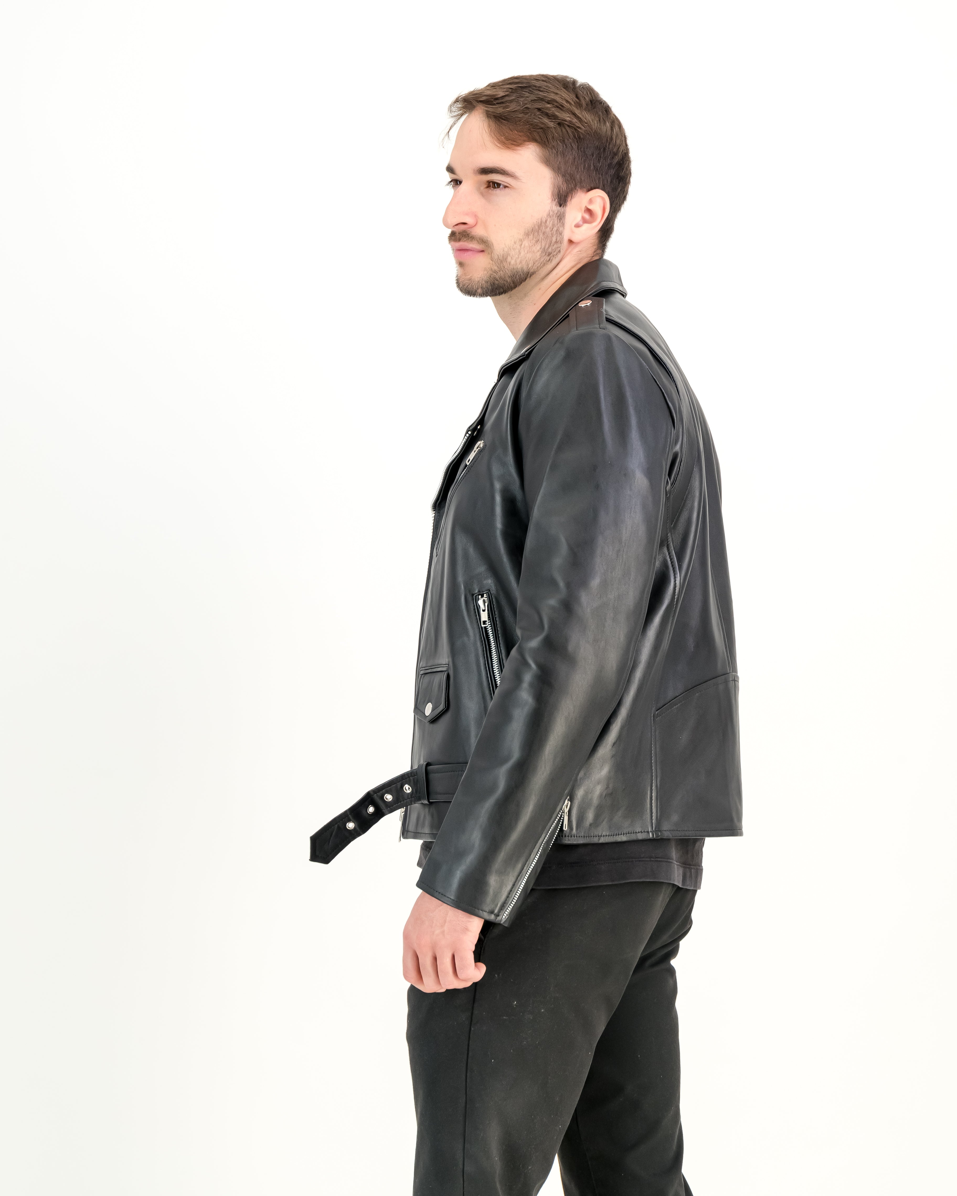 Men's perfecto leather on sale jacket