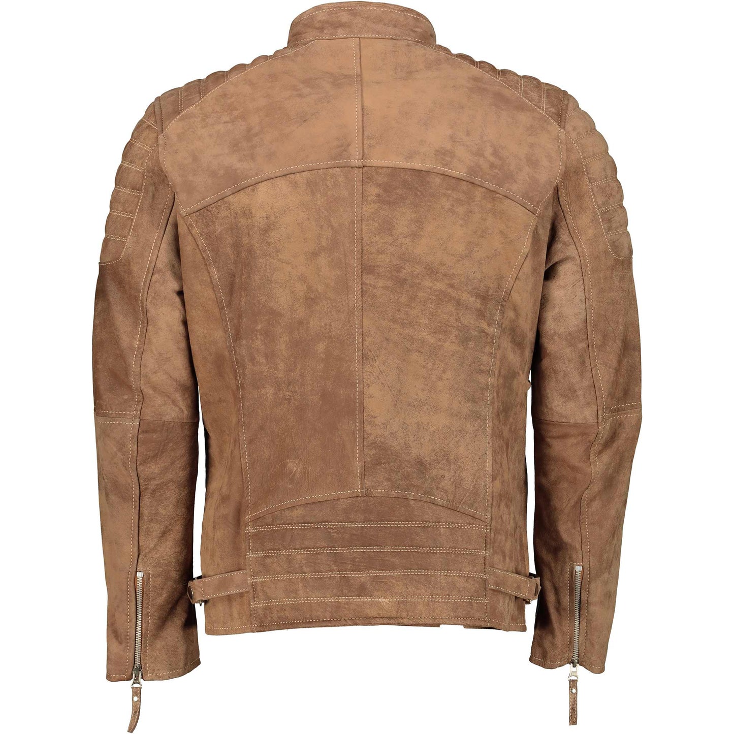 Men's Billy-J Rusty Brown-Snuff Leather Jacket- Supreme Leather Supreme Leather
